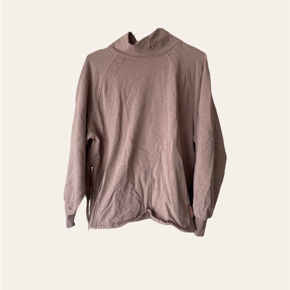 Varley Cowl Neck Side Zip Sweatshirt - Picture 1 of 3